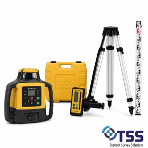 Topcon Laser Level RL-HV2S with LS-100D+ Tripod and Staff