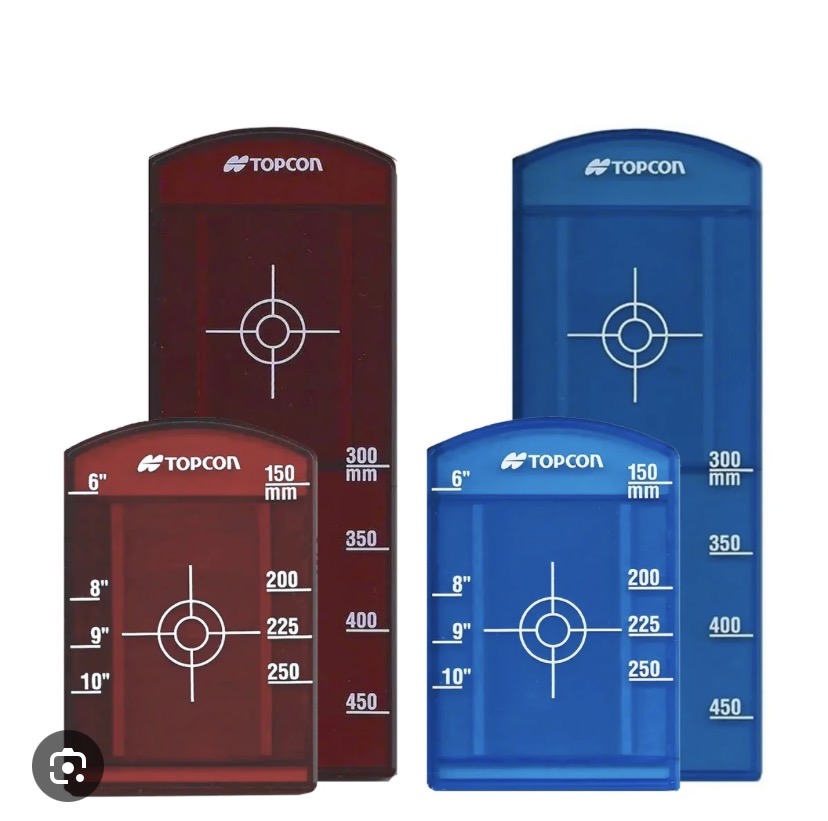 Topcon Pipe Laser Targets